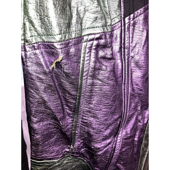 XL Vintage Lip Service  Vice Cyberpunk Dress Bug Necklace Steampunk Goth Insect - Picture 8 of 9